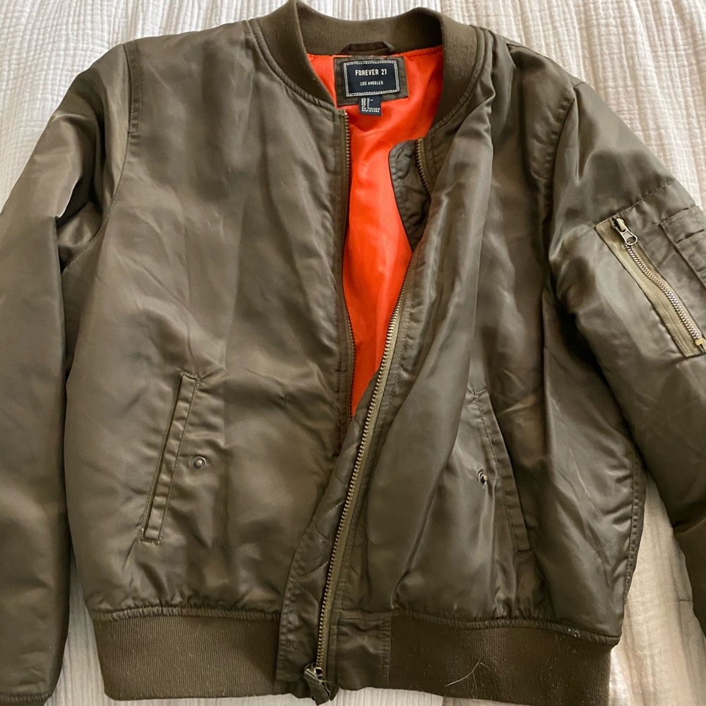 Forever 21 bomber jacket